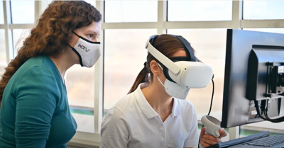 Training in VR dental