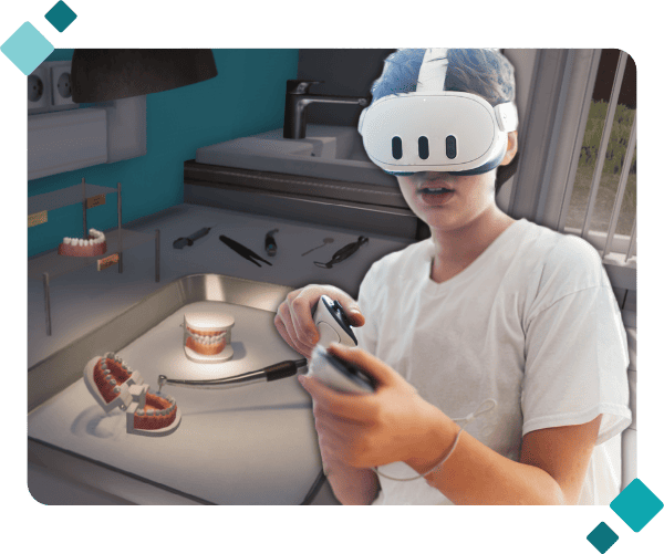 Full VR and hand tracking